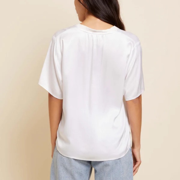Nation Ltd. Bennie Oversized Sateen Tee - Picture 4 of 14